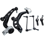 Set of 6 Front Lower Control Arms & Sway Bars for Lincoln MKT (2010–2012)