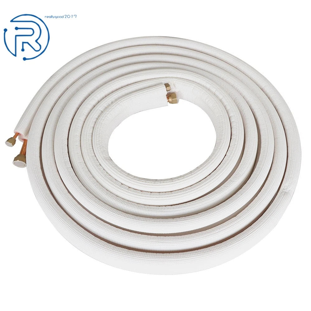 25 Ft Install Kit for Mini Split Heat Pump Systems (1/4 Inch - 1/2 Inch Dia)