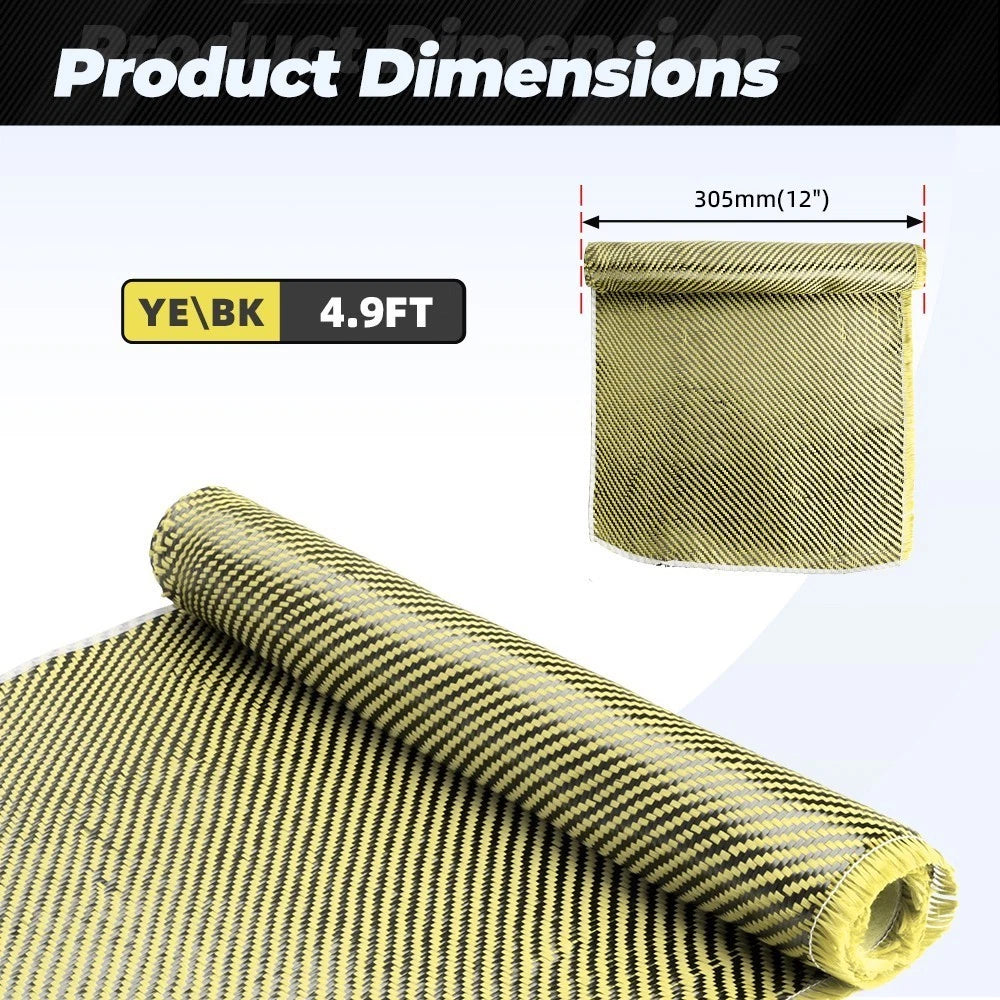 Twill Weave Carbon Fiber Fabric Cloth for Automotive Use (3K)