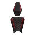 Rider Driver & Passenger Seats for Kawasaki Z900 SE ABS (2017–2023) Black/Red