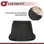Trunk Mat for Hyundai Ioniq 6 2023-2025 TPE Cargo Liner Replacement Black