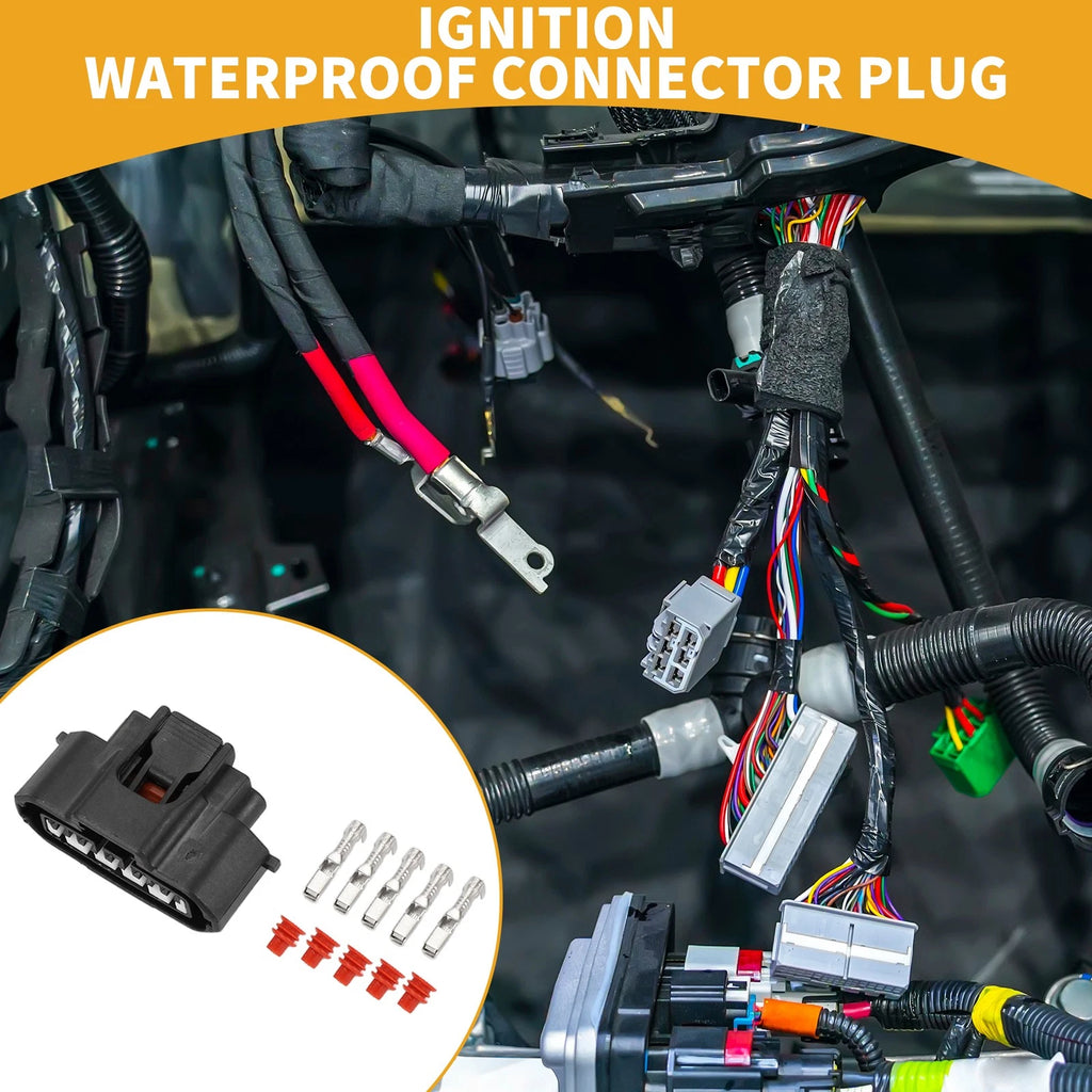 5 Pin Ignition Waterproof Connector Plug for Toyota (1 Set)
