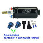 AEM 400LPH External Fuel Pump for 50-1009 10AN 8AN