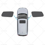 2X Front Window Magnetic Mesh Sunshade for Kia Carnival (2015–2020)