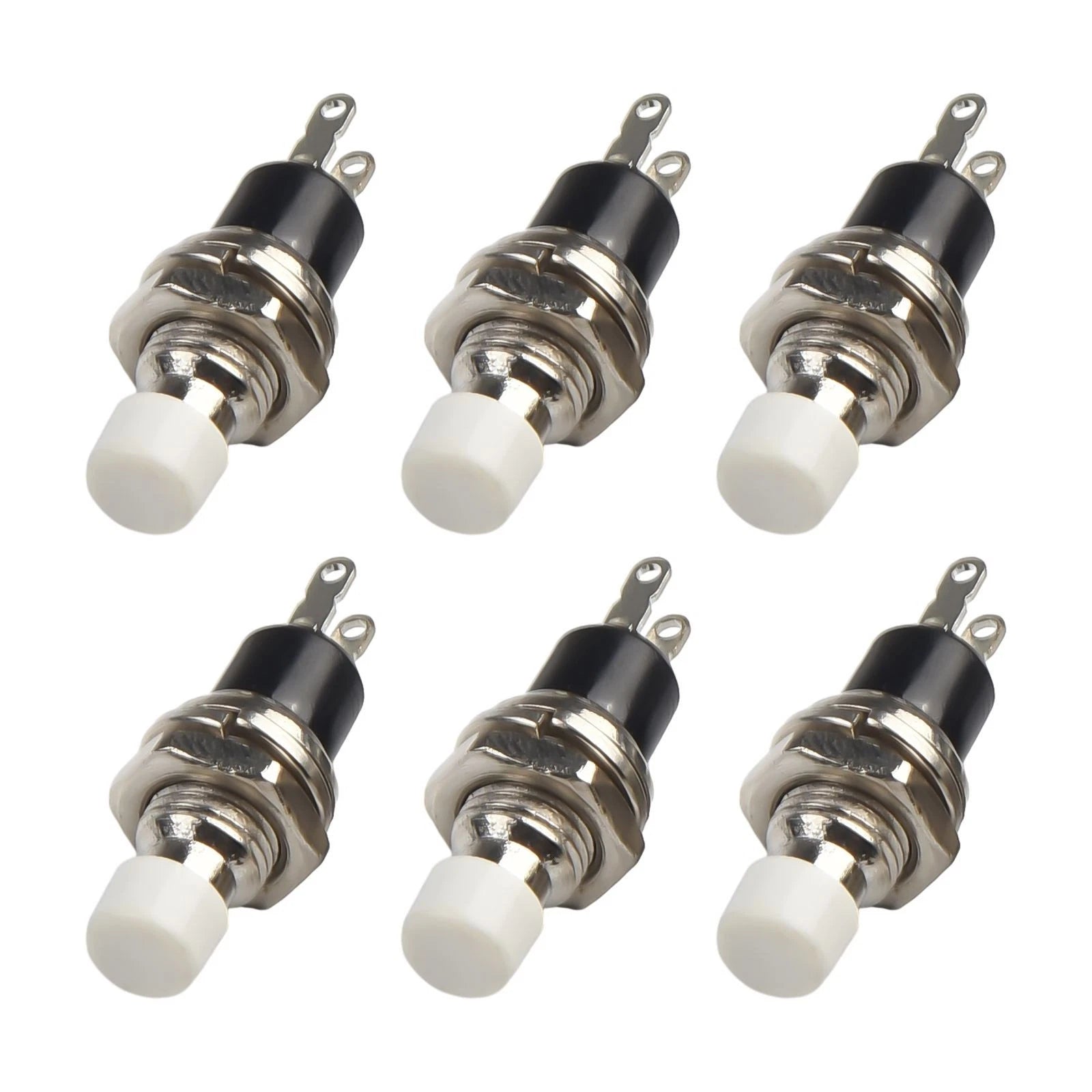 PBS110 Momentary Button Switch Set of 6 for Universal Applications