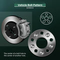 2X Wheel Spacers 5x100 1" 12x1.5 for Pontiac Grand Am Dodge Neon (1999–2005)