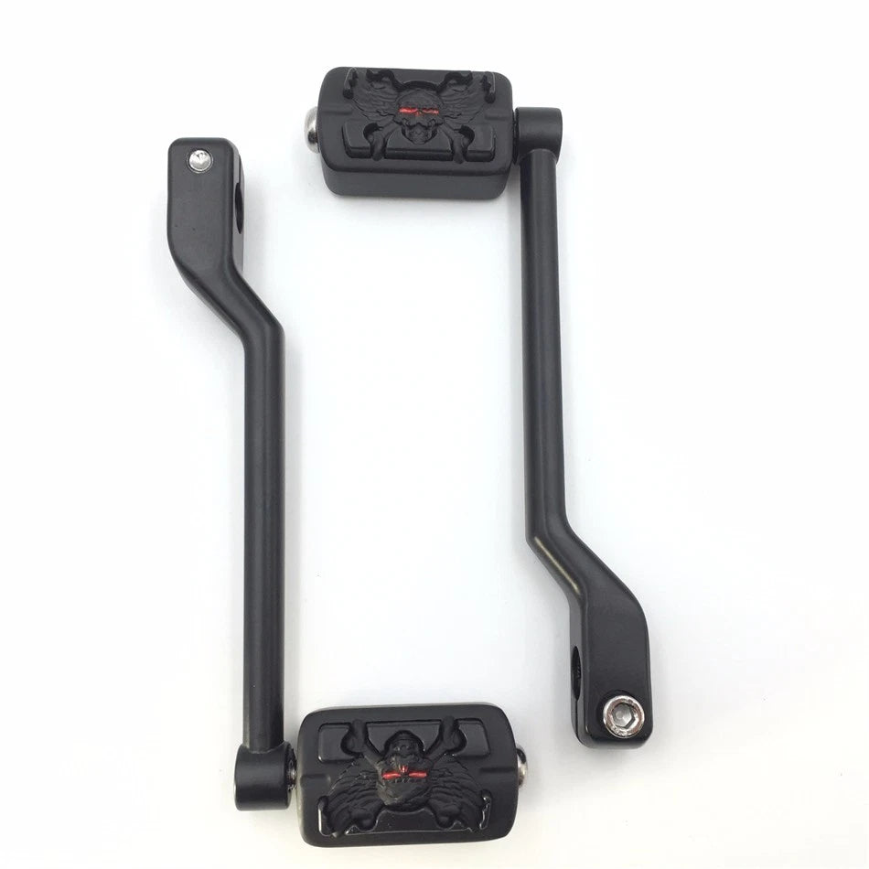 2PC Toe Shift Lever Gear Foot Lever for Harley FL Softail FLST FLT FLHT (1990–2023)
