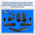 Set of 7 Bumper Fillers for Buick Riviera (1979–1985)