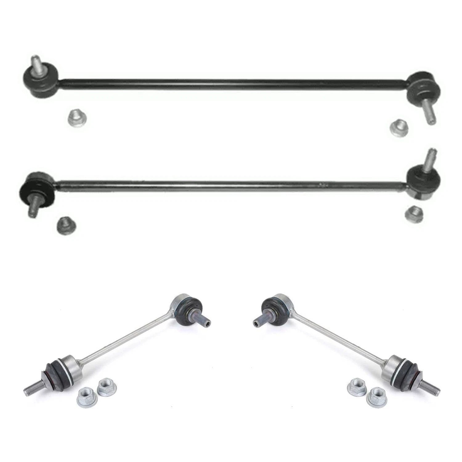Set of 2 Lemforder Suspension Stabilizer Bar Link Kit for BMW 7-Series (2002–2008)