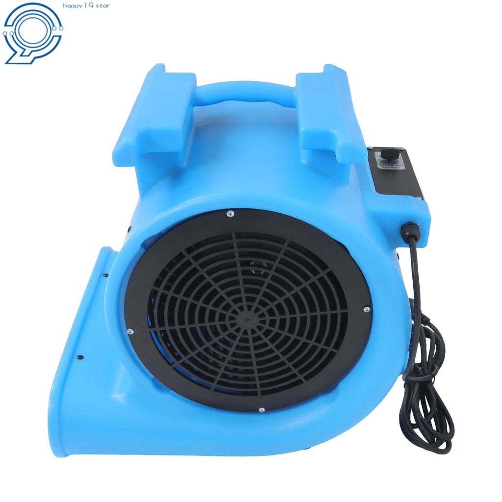 1 HP Air Mover 4000 CFM 3-Speed Carpet Dryer for Cooling and Ventilating