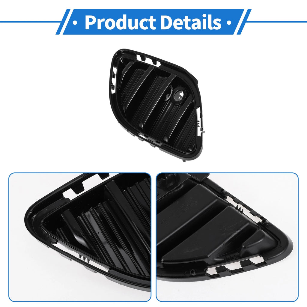 1 Pc Fog Light Grill for Buick Envision (2021–2023) No. 84934333 Black