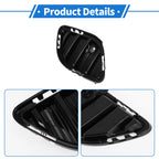 1 Pc Fog Light Grill for Buick Envision (2021–2023) No. 84934333 Black
