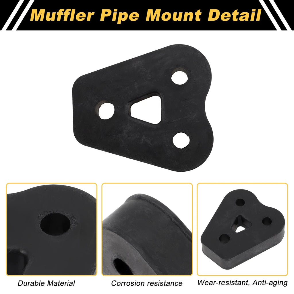 Muffler Exhaust Hanger for Kia Sportage (2011–2016) No. 35951 Black 1Pc