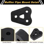 Muffler Exhaust Hanger for Kia Sportage (2011–2016) No. 35951 Black 1Pc