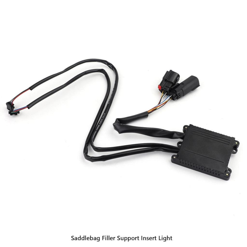 LED Inserts Saddlebag Filler Support Lights for Harley Touring Electra Glide (2014–2023) #3