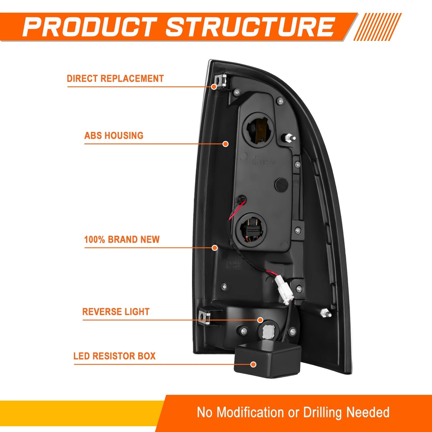 Passenger Side Headlight Lamp Chrome for Nissan Sentra (2016–2019)