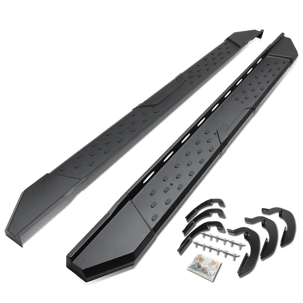 Set of 2 Side Running Board Step Bars for Chevy Silverado/GMC Sierra (2007–2019)