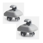 2X Sun Visor Clip Holder Hooks for Audi A3 S3 A4 S4 A5 S5 Q3 Q5 (2000–2023) 8U0857562A