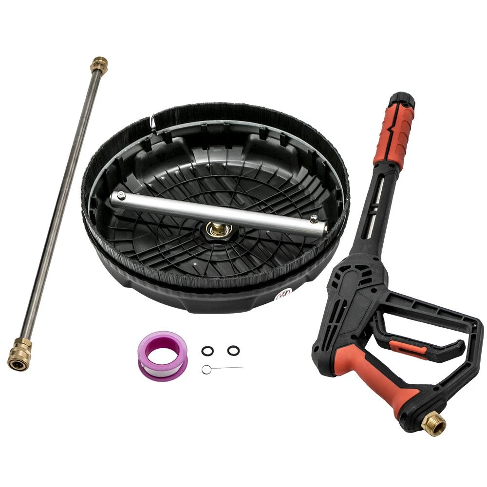 15inch Power Washer Gun Kit 4000PSI for Surface Cleaning