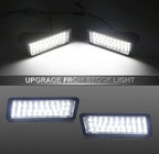 2X LED Rear Bumper License Plate Light for Dodge Ram 1500 (2019–2022)