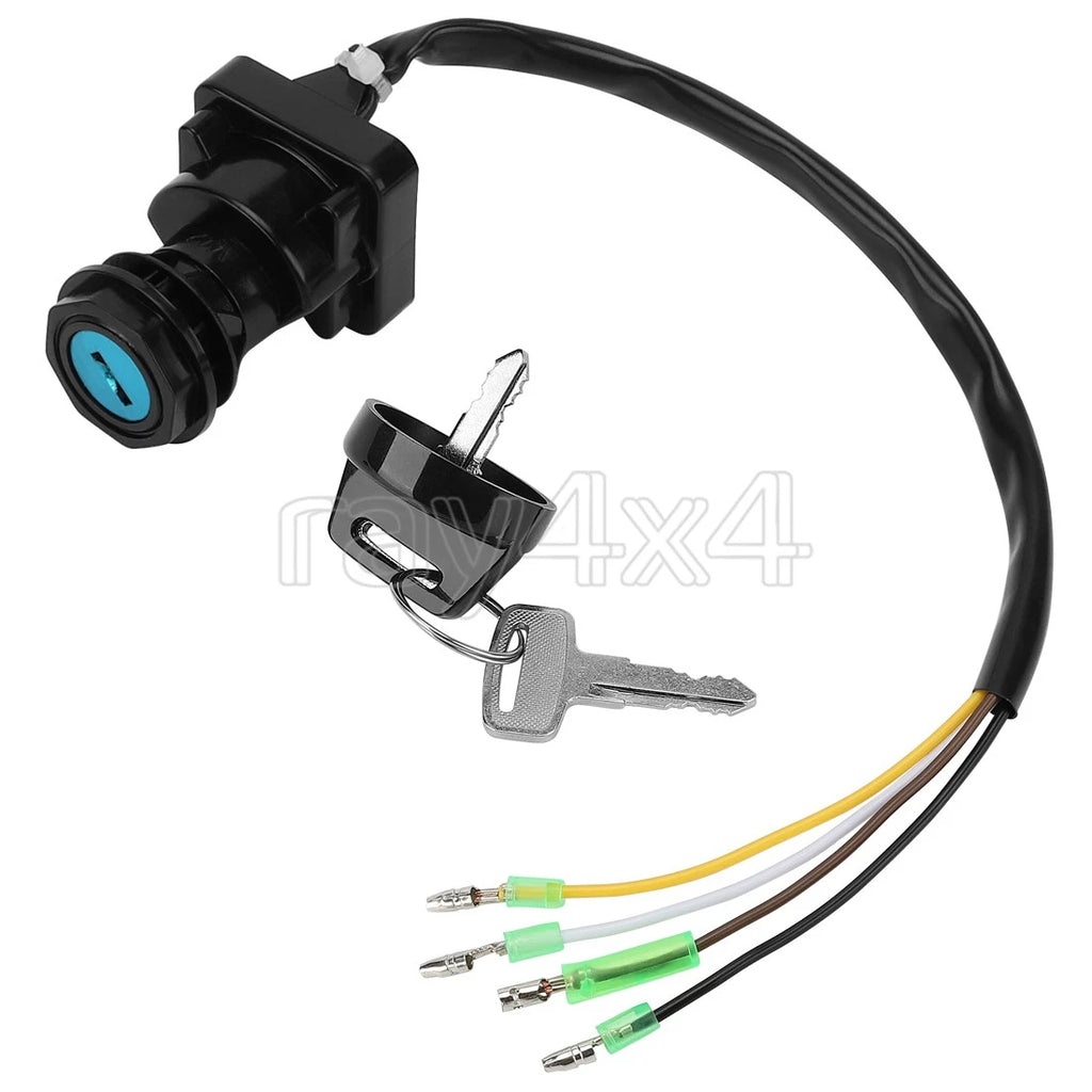 Ignition Switch w/ Keys for Kawasaki Bayou 220 (1988–1995) Replaces 27005-1131
