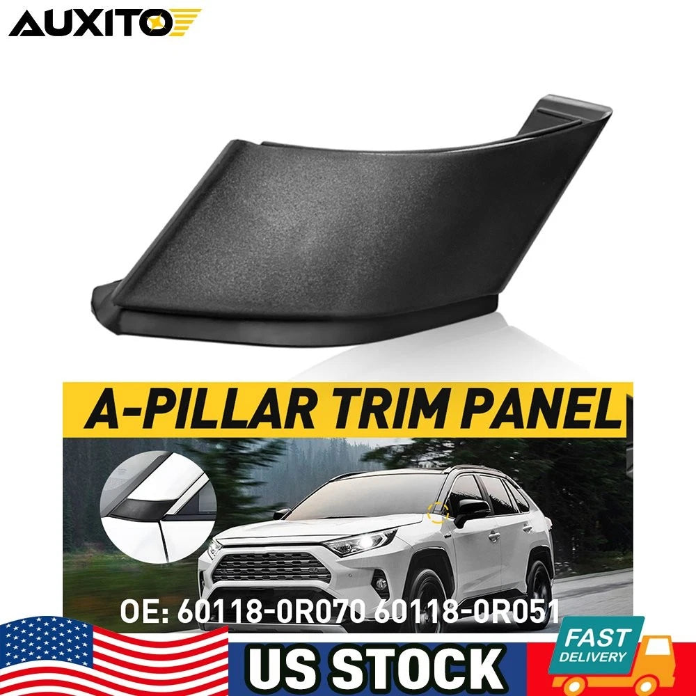 Left A Pillar Trim Panel Cover for Toyota RAV4 (2019–2023)