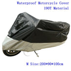 Motorcycle Cover for Scooter Motorbike (Waterproof, Dustproof, Snow Protector)