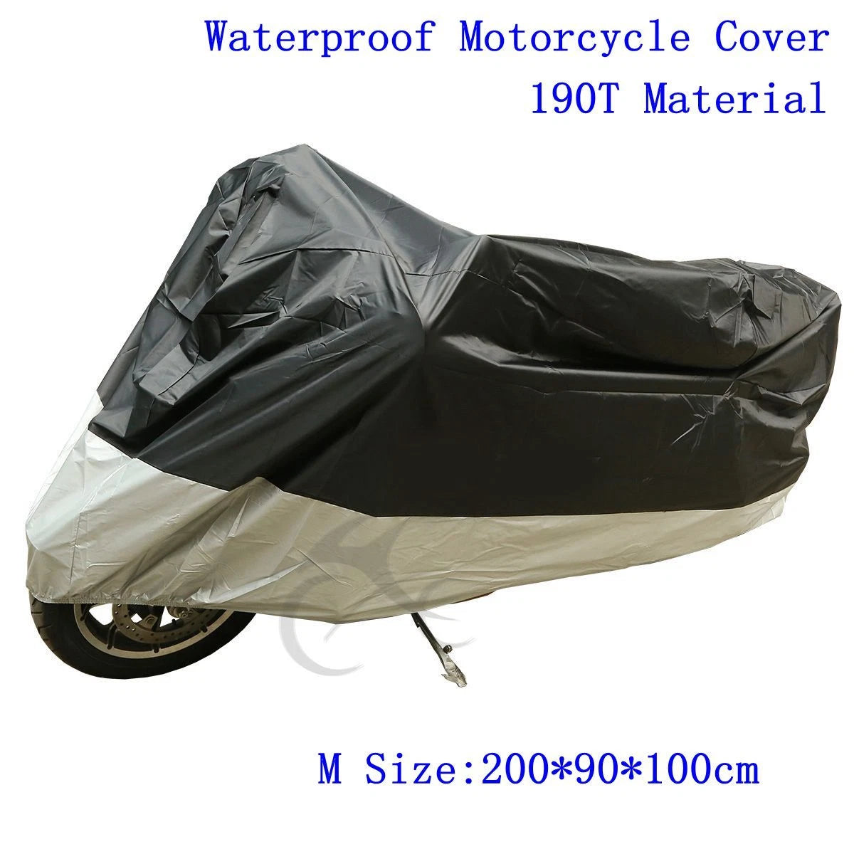 Motorcycle Cover for Scooter Motorbike (Waterproof, Dustproof, Snow Protector)