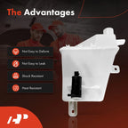 Windshield Washer Reservoir with Cap & Pump for Chevy Aveo (2004-2008)