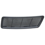 Replacement Black Textured Polypropylene/ABS Plastic Driver Side Hood Vent