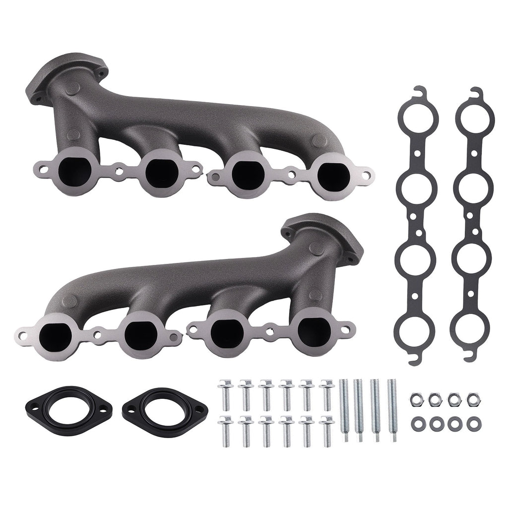 LS Swap Cast Iron Exhaust Manifold for Chevrolet LS1 LS2 LS3 (1997–2023)