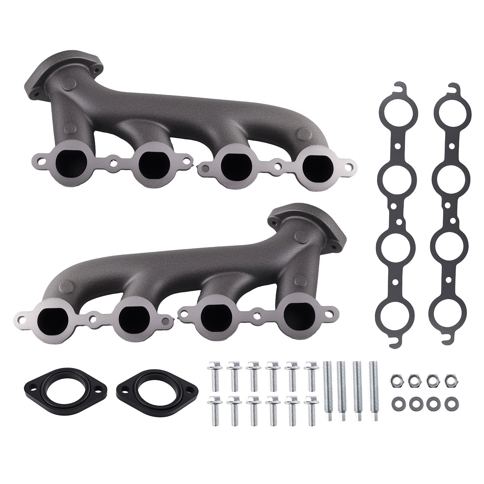 LS Swap Cast Iron Exhaust Manifold for Chevrolet LS1 LS2 LS3 (1997–2023)