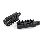 Black Foot Pegs for Harley Touring, Softail, Dyna (2010–2023)