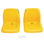 Pair of PU Seats for John Deere Gator XUV 620i XUV 850D 4X2 4X4 #VG11696