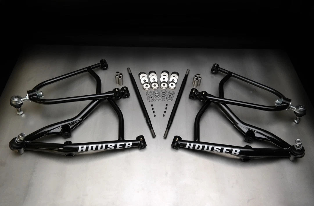 Houser XC Long Travel A-Arms & Elka Stage 3 Shocks for TRX450R (2004)