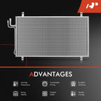 A/C Condenser with Bracket and Receiver Drier for Pontiac Vibe (2003-2008)