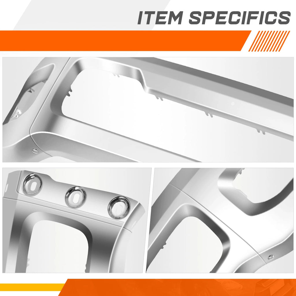 Front Bumper Protector for Ram 2500 3500 (2019–2024) OE Style Chrome