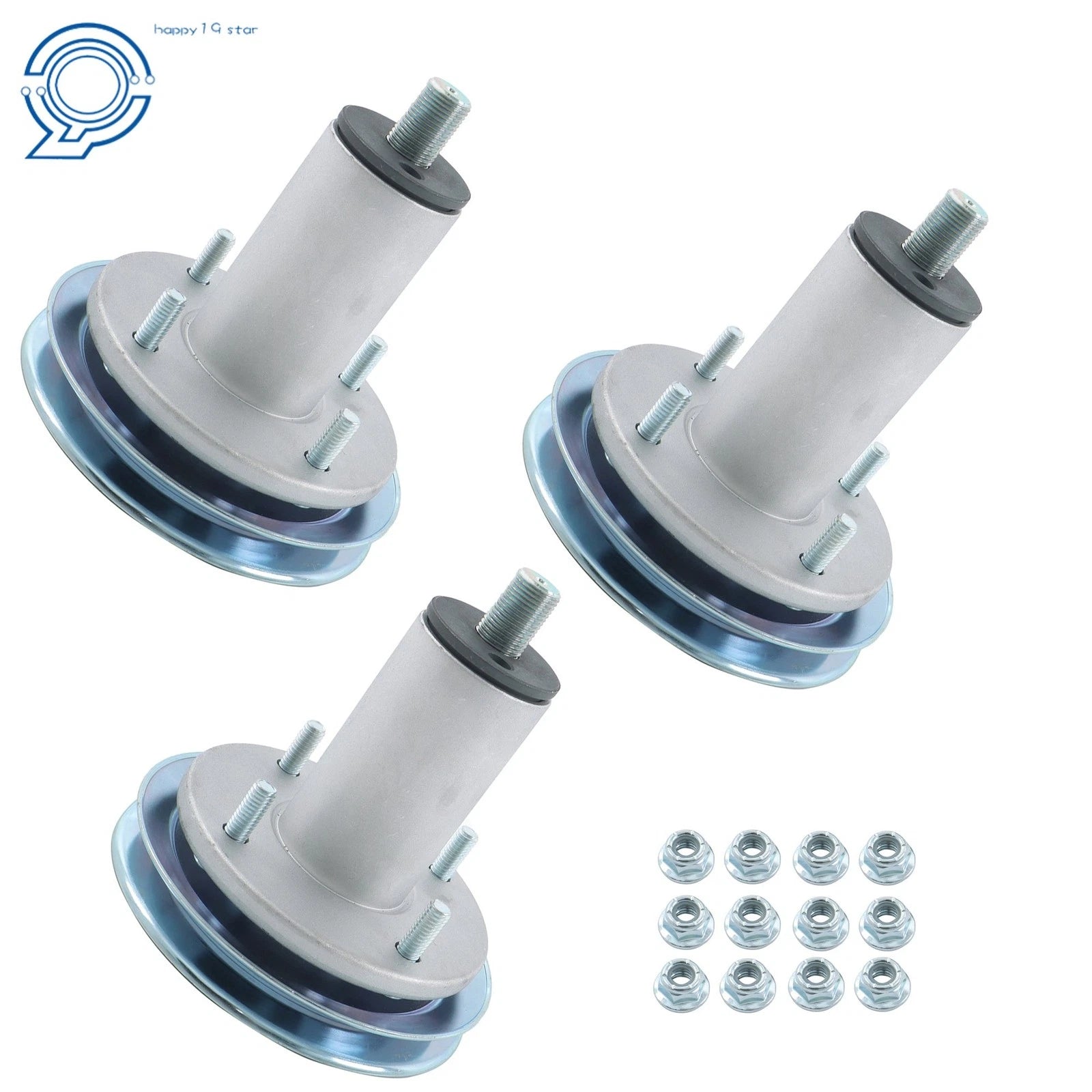 3PK Deck Spindle Assembly with Pulley for Gravely Ariens 