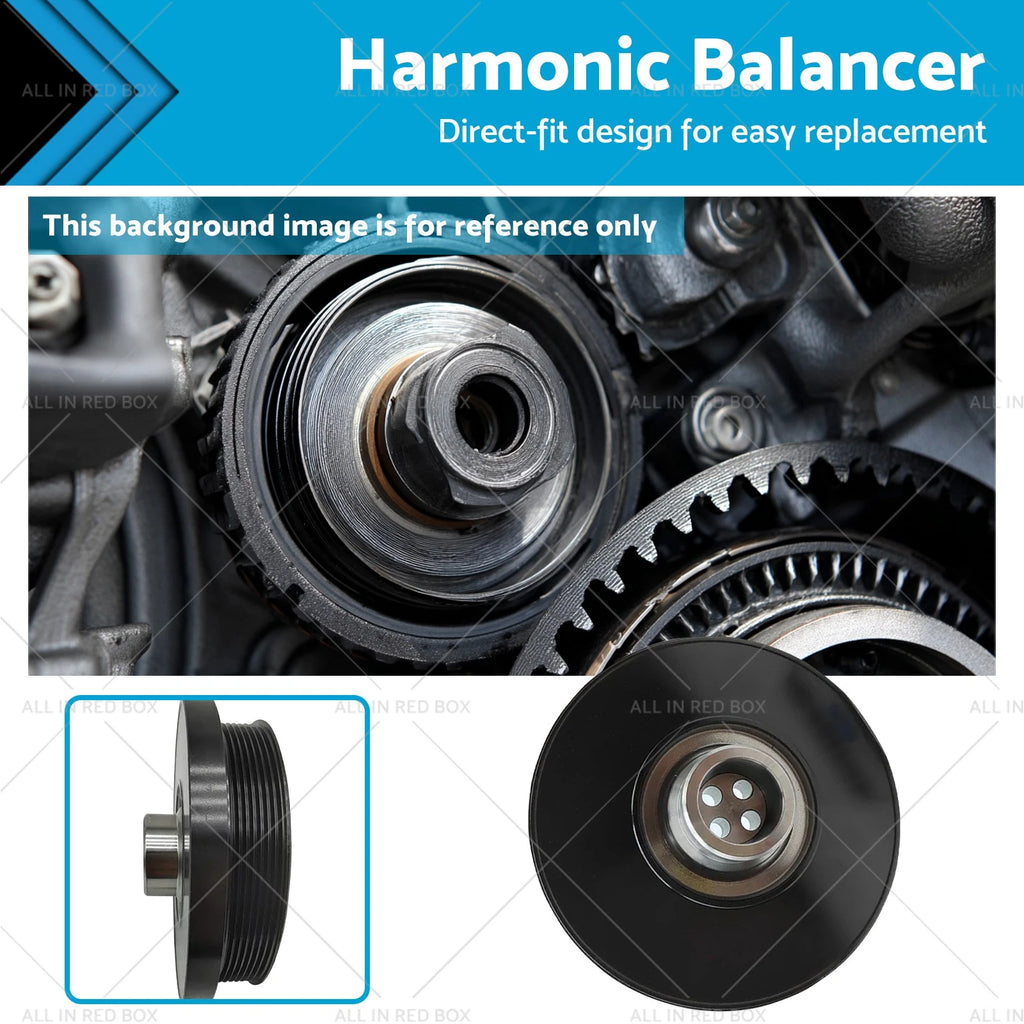 Harmonic Balancer for BMW X6 E71 E72 3.0L 180kW xDrive 30d (2008–2014)
