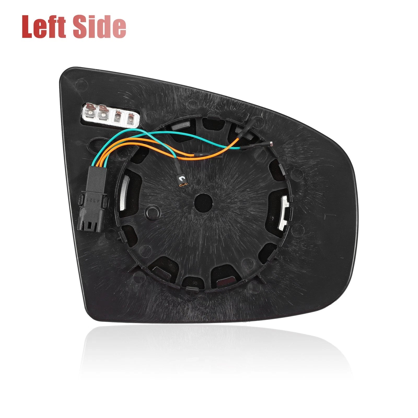 Heated Left Side Rearview Mirror Glass for BMW X5 X6 (2007–2013)