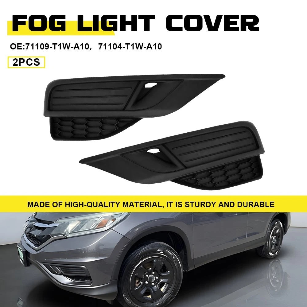 Set of 2 Fog Light Bezel Covers for Honda CR-V (2015–2016)