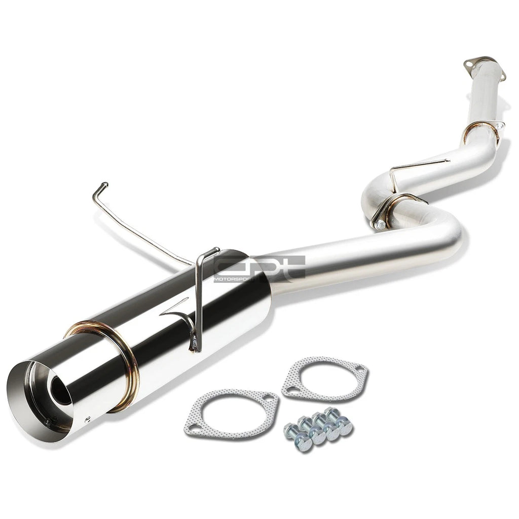 4.5" Round Muffler Tip for Subaru WRX STI (2015–2020) - Stainless Racing Catback