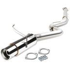 4.5" Round Muffler Tip for Subaru WRX STI (2015–2020) - Stainless Racing Catback