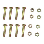 Set of 8 Shear Bolt Pin Kit for Equipment Maintenance
