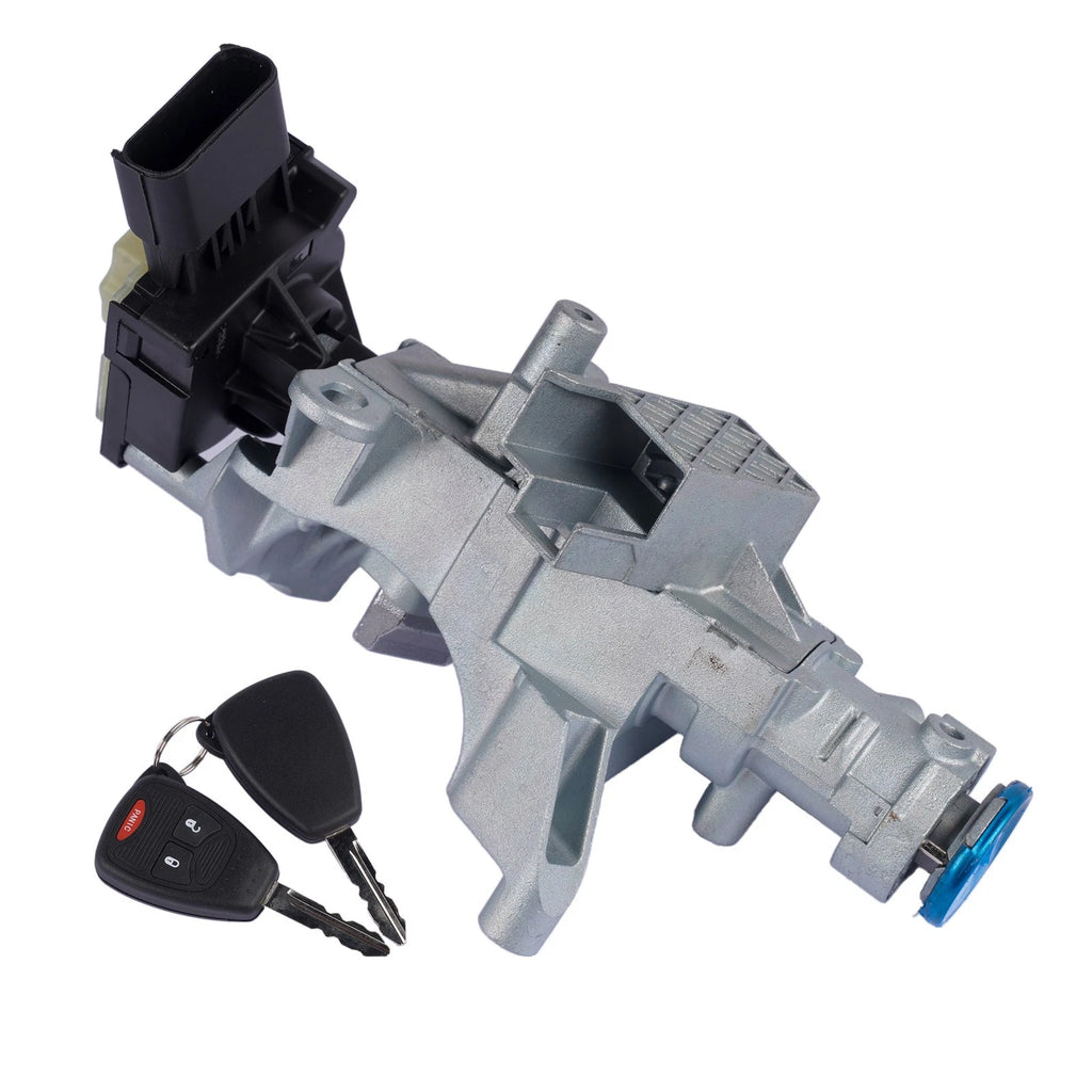 Ignition Cylinder Housing with 2 Keys for Jeep Wrangler Patriot (2007–2017)