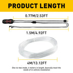 RGB LED Fiber Optic Interior Light Kit for Universal Cars