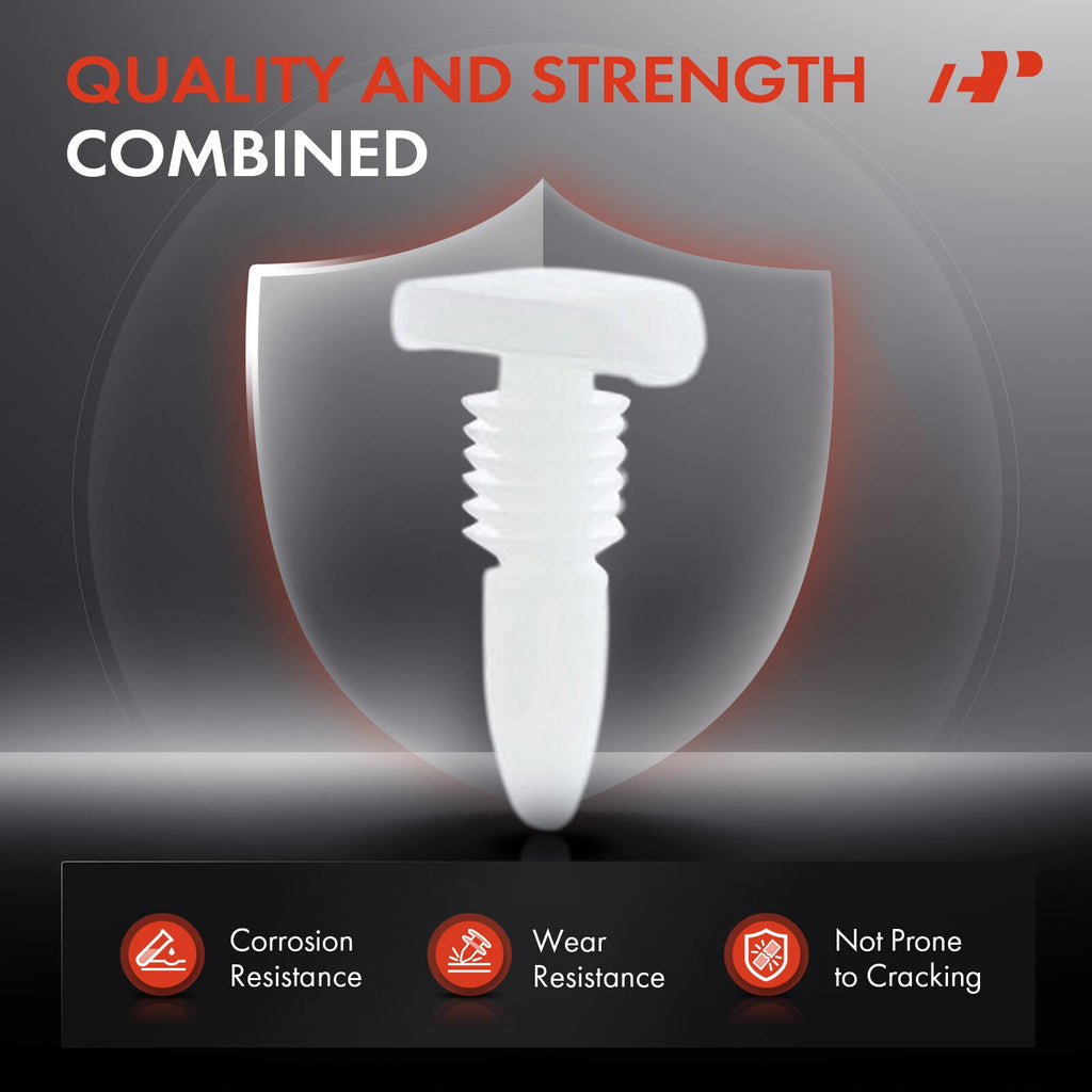 30x Nylon Weatherstrip Retainer Clips for Ford