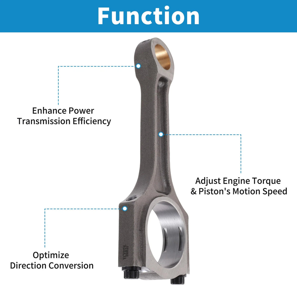 1 Pc Engine Connecting Rod for Hyundai Santa Fe (2013–2016) No. 235102G430