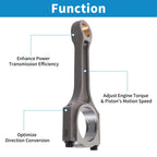 1 Pc Engine Connecting Rod for Hyundai Santa Fe (2013–2016) No. 235102G430