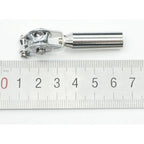 Stainless Steel Roller Fishing Rod Guides for Saltwater Boat Trolling